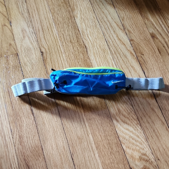 Blue Waist Pack with Yellow Accents - Picture 1 of 10
